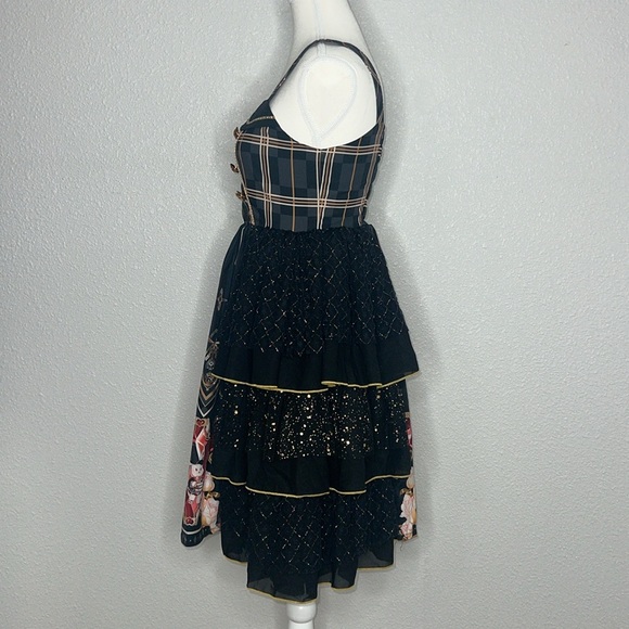 Cat Highness Bunnies Band Multicolors Festival Sweet Lolita JSK Jumper Dress ❤️ - Picture 8 of 12